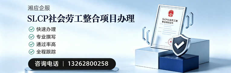 江门SLCP社会劳工整合项目申报服务